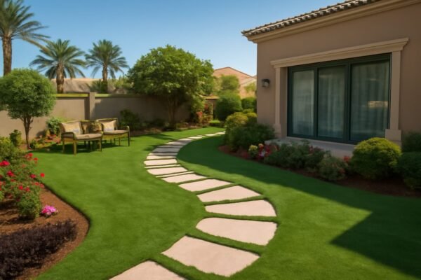 حديقة فيلا في جدة